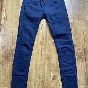 Womens Sandro jeans‎ size 34 blue black skinny Pants